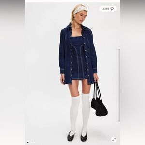 NWT Free People Alexa Mini Dress Set